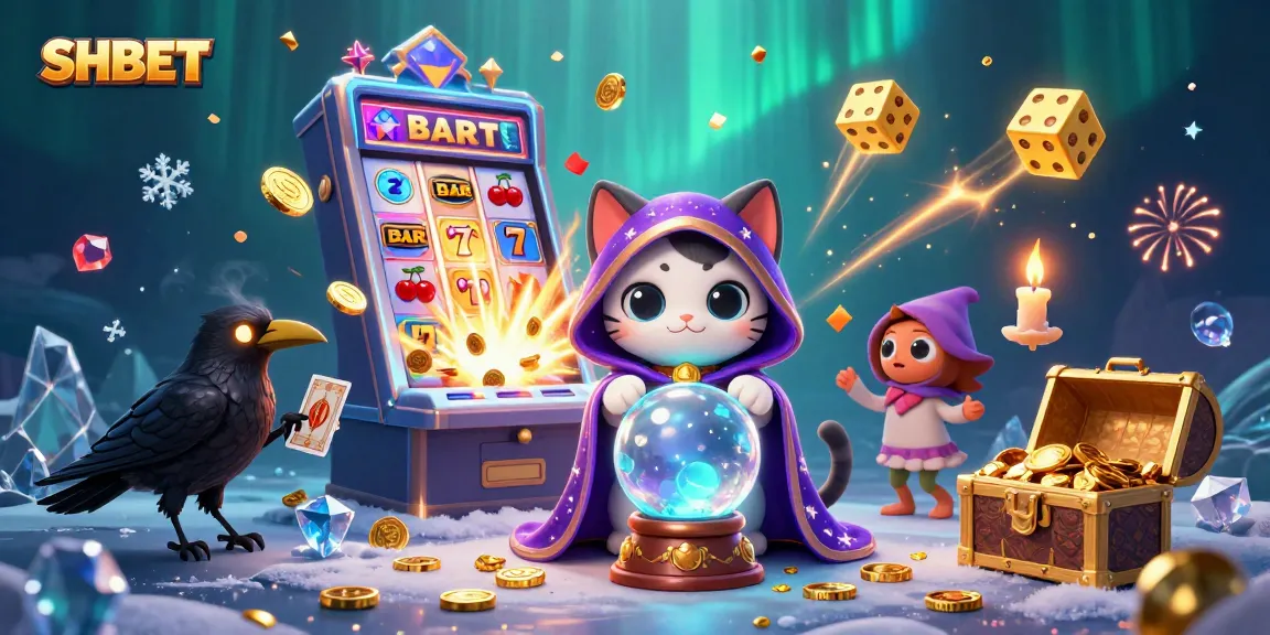 SHBET unleashes thrilling casino experiences with vibrant slot machines, glowing characters, and dynamic gaming elements.